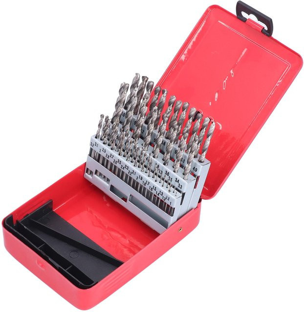Koogeelife 51-teiliges Bohrer-Set aus HSS-Schnellarbeitsstahl in Multicolor - Bild 1