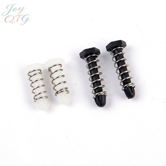 10 Stück Kunststoff-Nagelklemmen in Schwarz für Southbridge/Northbridge Lüfter, 17,6 mm und 13,8 mm - Bild 1