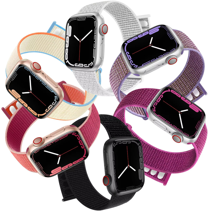 NEY Uhrenarmband Nylon, Weiß, Unisex - Bild 1