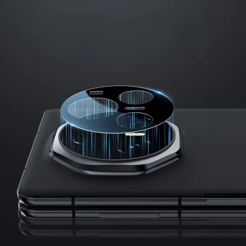 Honor Kameraobjektivabdeckung aus gehärtetem Glas für Magic V6 und Magic V5, Schwarz - Bild 1