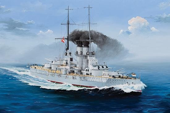 Trumpeter SMS Szent Istvan, Fahrzeug, Weiß - Bild 1
