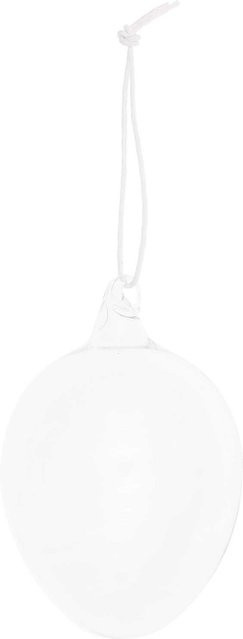 Rico Design Glas Ei transparent als Osterdekoration Ø 7 cm - Bild 1