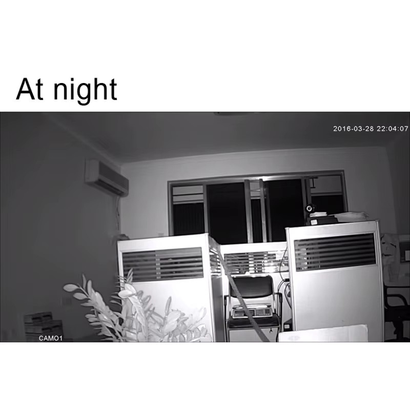 JIENUO AHD Überwachungskamera mit 1080P Full HD, wasserdichte Bullet-CCTV-Kamera für Outdoor und Indoor mit Infrarot-Nachtsicht und 2MP Auflösung - Bild 4
