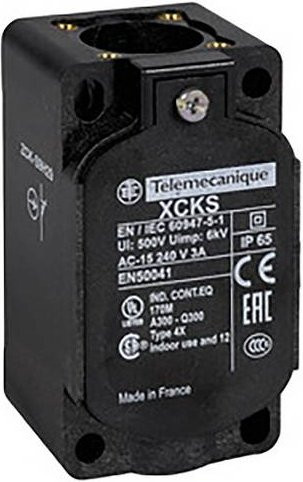 Schneider Electric Pilzdrucktaster aus Metall in Schwarz mit IP69K Schutzart - Bild 1