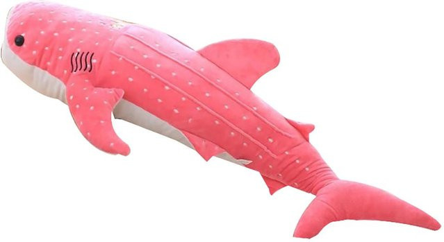 Amusedly Kawaii Shark Plüsch, rosa, 75cm - Bild 1