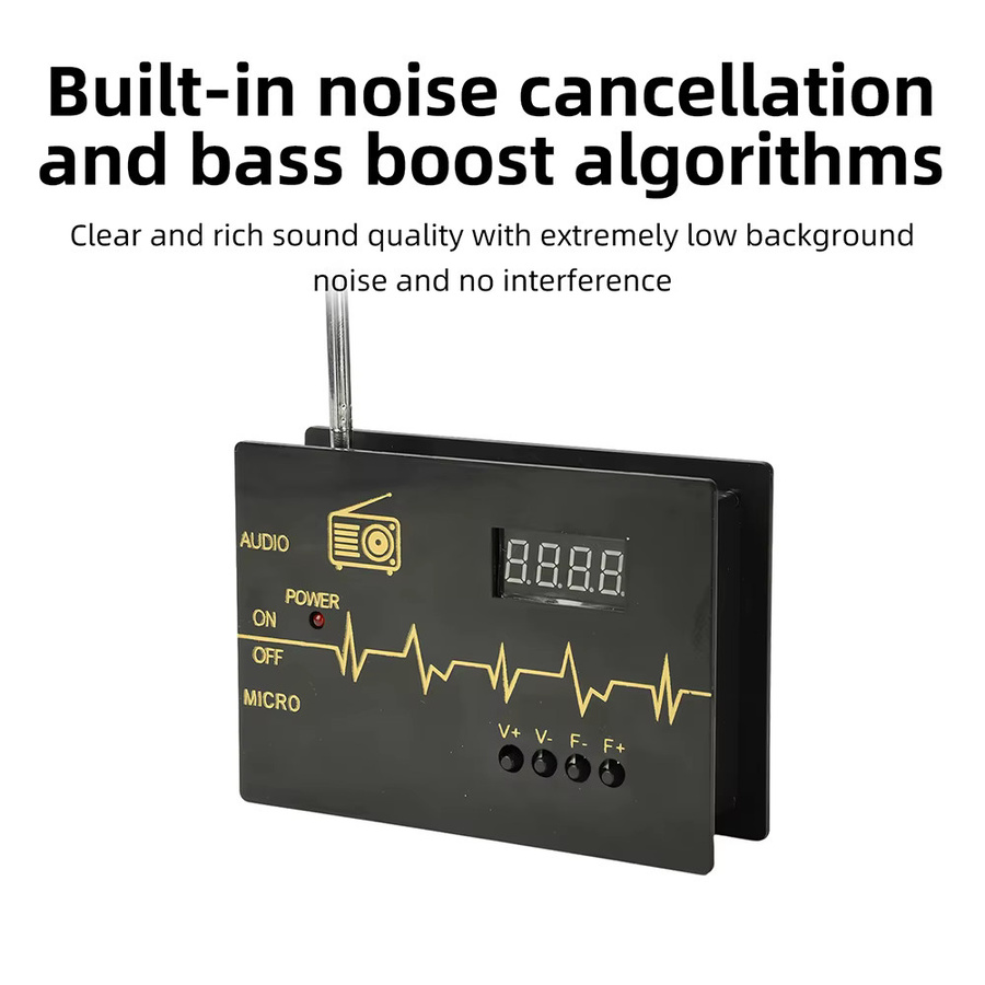 RDA5807M FM-Radio-Bausatz DIY Lötset mit Micro-USB und Frequenzbereich 87-108MHz von Voktta - Bild 2