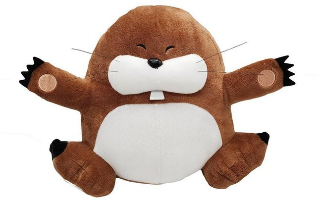 Kidsly Monty Maulwurf Plüschtier, braun, 20cm - Bild 1