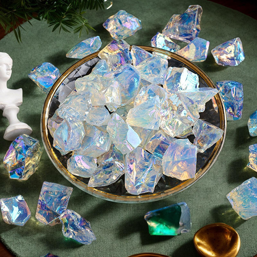 TolTales Unregelmäßiger Roh-Opal in Multicolour als Edelstein für Aromatherapie und Kunsthandwerk - Bild 6