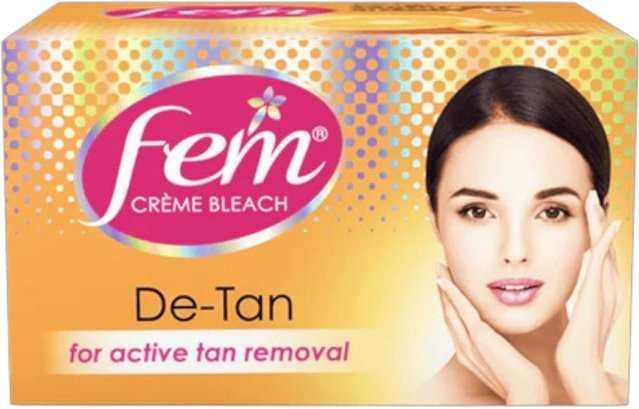 Fem De-Tan Creme, Aufhellende Gesichtscreme, 30g, Unisex - Bild 1