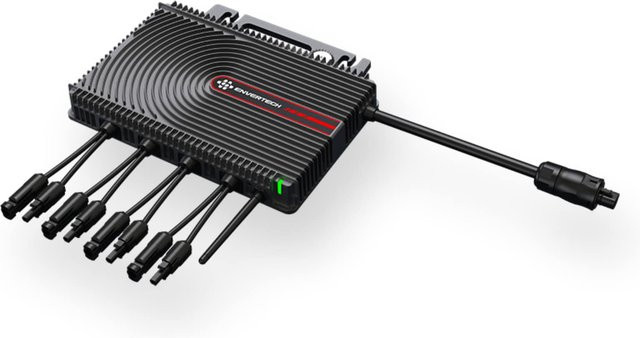 Envertech Micro-Wechselrichter EVT2000SE 2.000 W Schwarz mit 5 m AC-Anschlusskabel - Bild 1