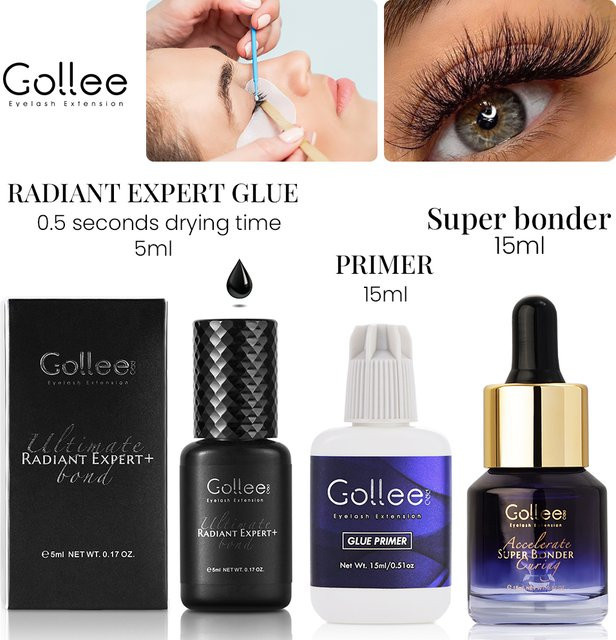 Gollee Wimpernverlängerungskleber, 15 ml - Bild 1