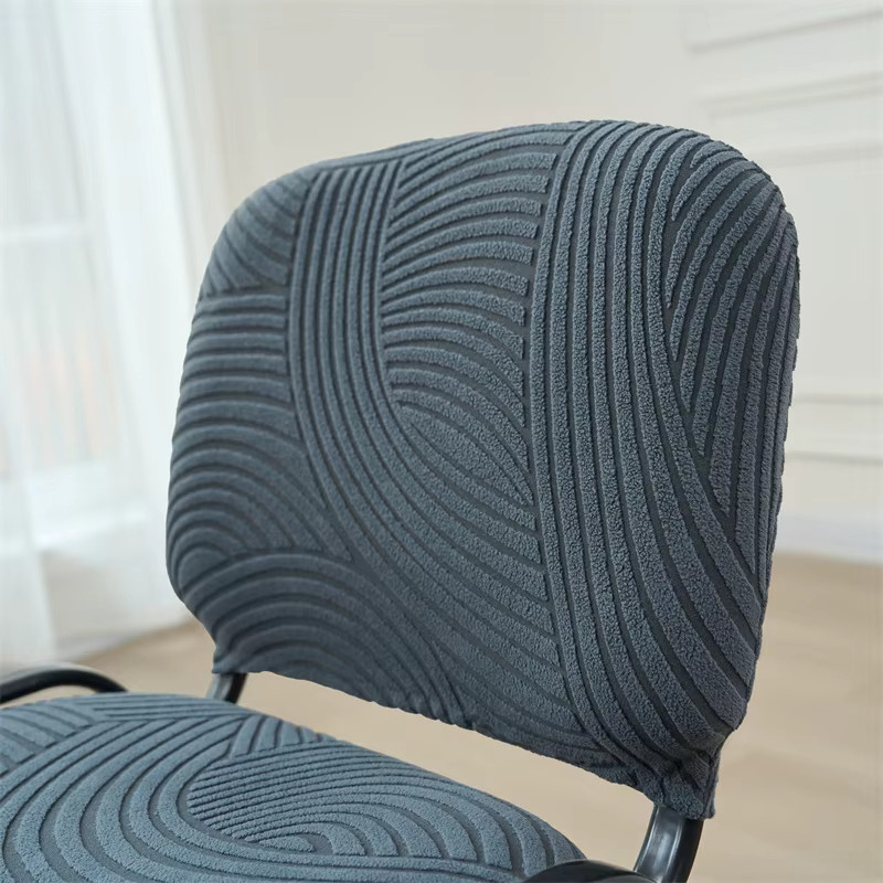 Yupartex Jacquard-Stuhlbezug Set für Esszimmerstühle, staubdicht und haustierfreundlich, universeller Schutzbezug für Party und Bankett - Bild 5