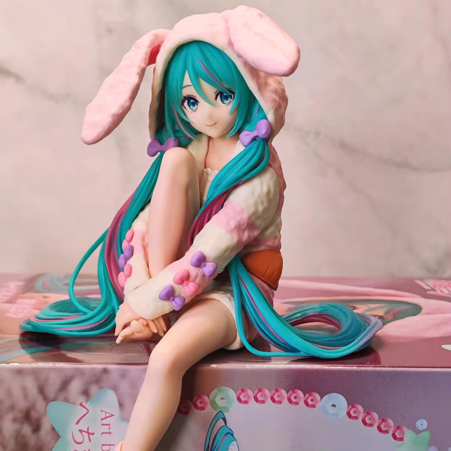 Bandai Hatsune Miku Nudel Stopper Figur, 14cm, Kunststoff, Bunt / Mehrfarbig - Bild 3