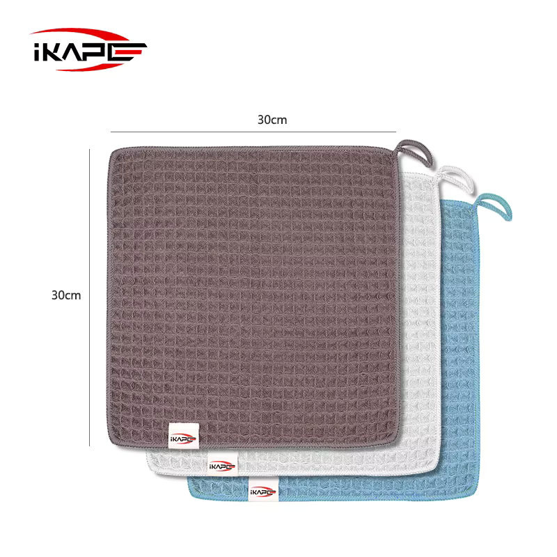 IKAPE Products Micro Cloth Reinigungstuch für Espresso Barista in Beige (3er Pack) - Bild 2