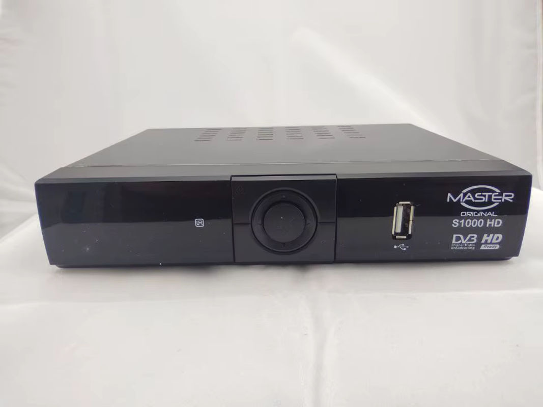 GESUNWE Satellitenantenne FTA DVB-S2 Set-Top-Box HD Digitaler Satelliten-TV-Empfänger mit H.264 MTK7601 Dongle und DVB S2 Tuner Decoder in Schwarz - Bild 2