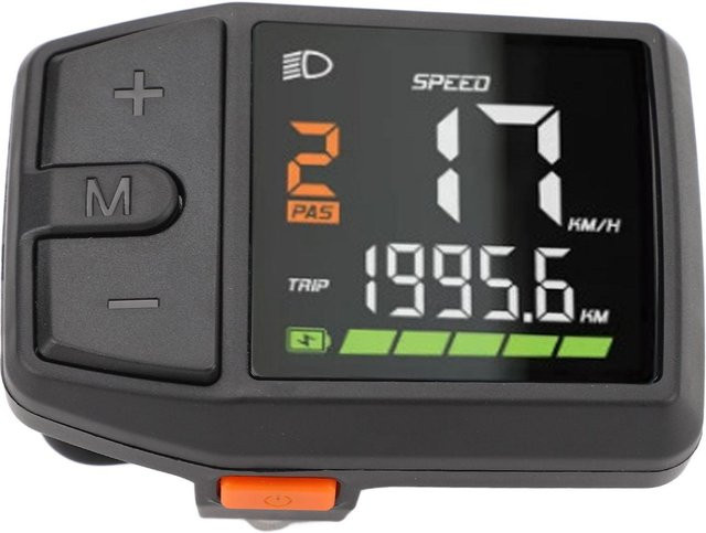 Fishine E-Bike Display DZ41 Wasserfestes 2 Zoll OLED Farbbildschirm Panel in Grau - Bild 1