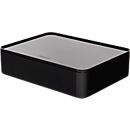 HAN Allison Smart-Organizer Utensilienbox mit Deckel, stapelbar, Schwarz - Bild 2