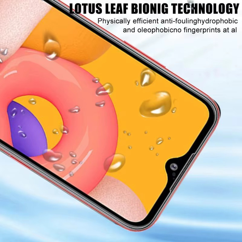 4er-Pack Panzerglas Display Schutzfolie für Samsung Galaxy A11 A12 A13 A14 A15 A01 A02 A04 A05 4G 5G A02S A04E A04S A05S A04 Core in Transparent - Bild 5