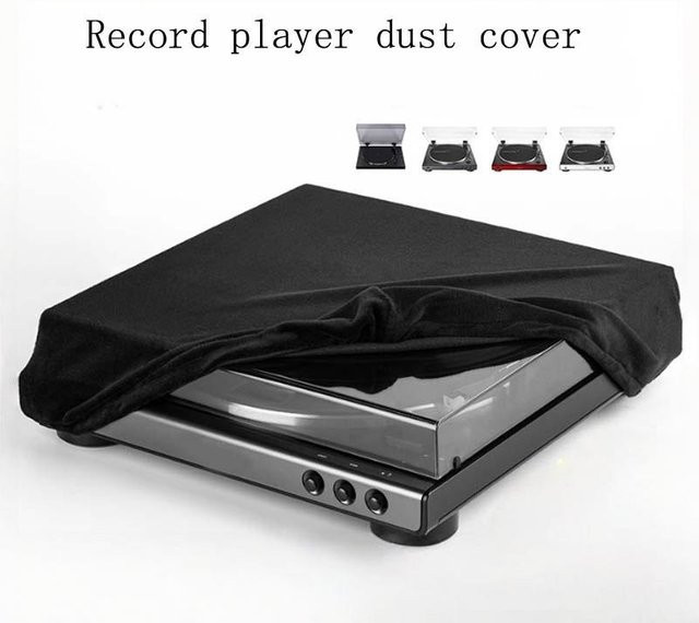 Faltbare Staubschutzhülle für Audio-Technica AT-LP60XBT Plattenspieler in Schwarz - Bild 1