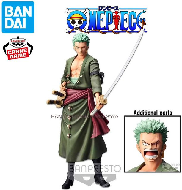 Banpresto One Piece Roronoa Zoro Sammelfigur, Schwarz - Bild 1