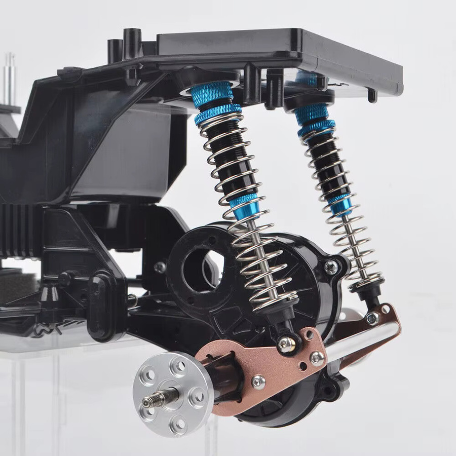 Tamiya 1/10 RC Aluminium-Legierung Hinterer Stoßdämpfer-Halterungssatz, Zubehör, Metall - Bild 2