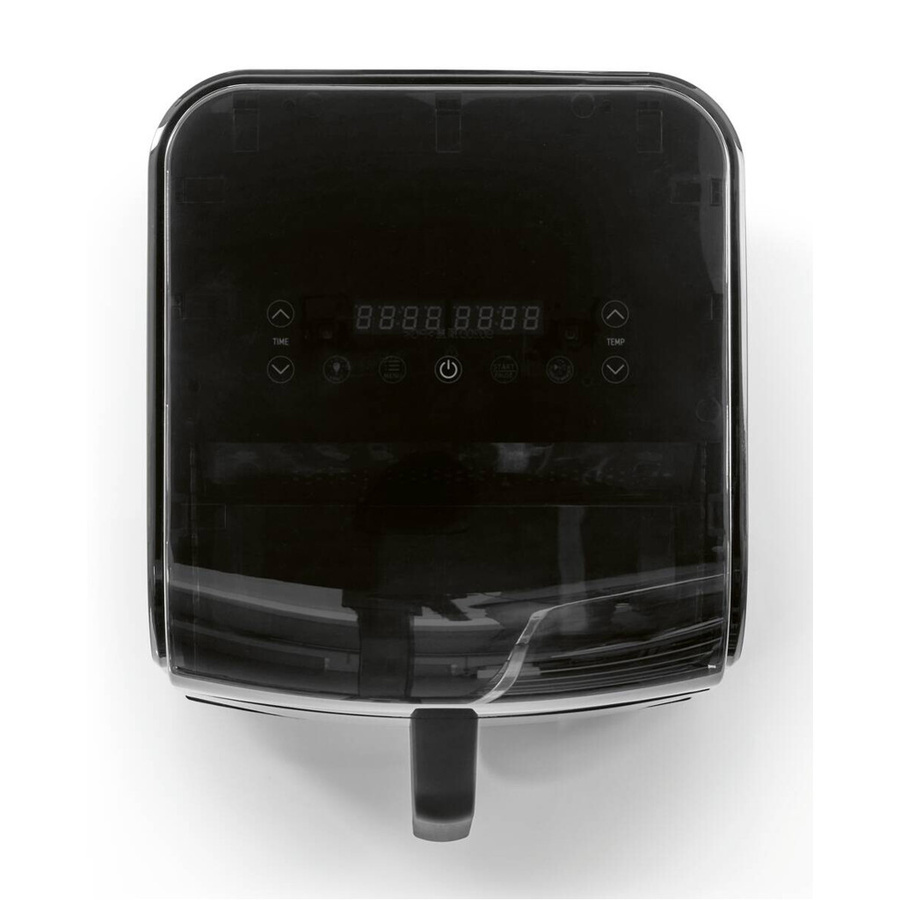 GOURMETmaxx Heißluftfritteuse Schwarz mit 7 l Volumen und 1700 W, B/H/T: 38,6 x 31,8 x 28,8 cm - Bild 3