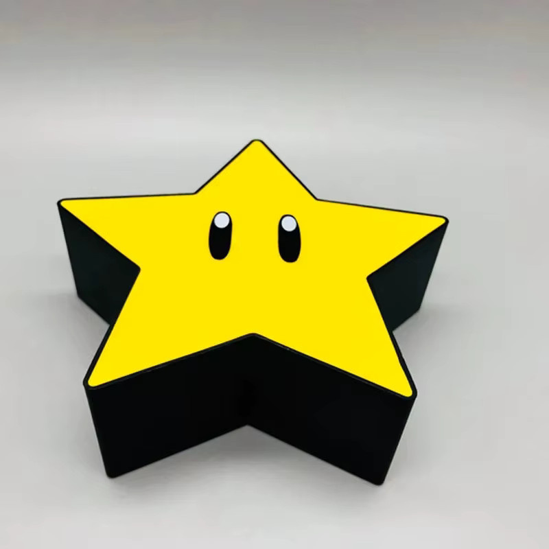 Bandai Super Mario Lichtfigur Nachtlicht, LED, Musik-Schall-Tischlampe - Bild 2