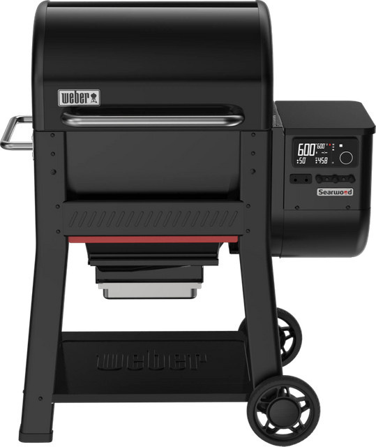 Weber Holzpelletgrill Searwood in Schwarz - Bild 2