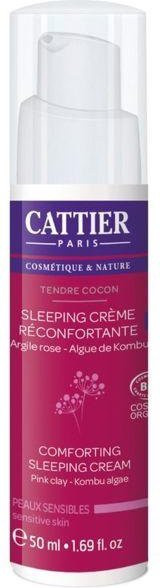 Cattier Beruhigende Nachtcreme, 50 ml, Empfindliche Haut - Bild 1