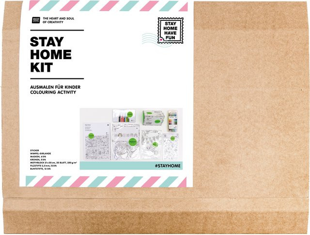 Rico Design DIY Set Ausmalen für Kinder - Bild 1