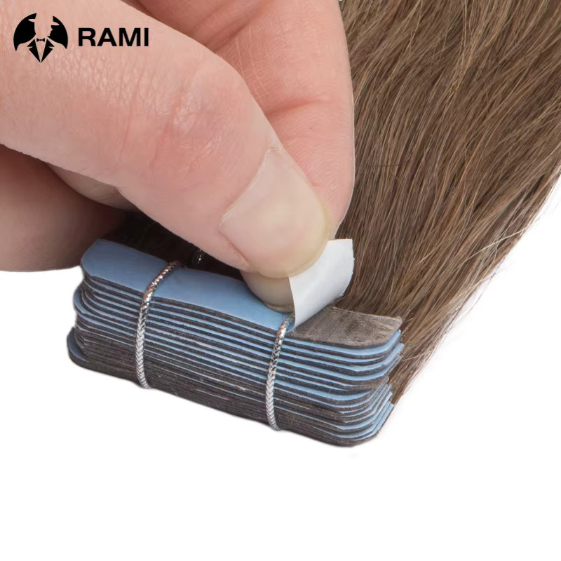 Rami Tape-In Extensions Echthaar, gerade, 20-26 Zoll - Bild 2