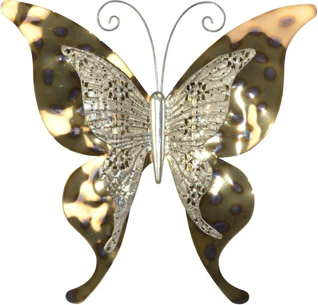 Wanddekoration Butterfly Schmetterling von möbel direkt online in Gold aus Metall - Bild 1