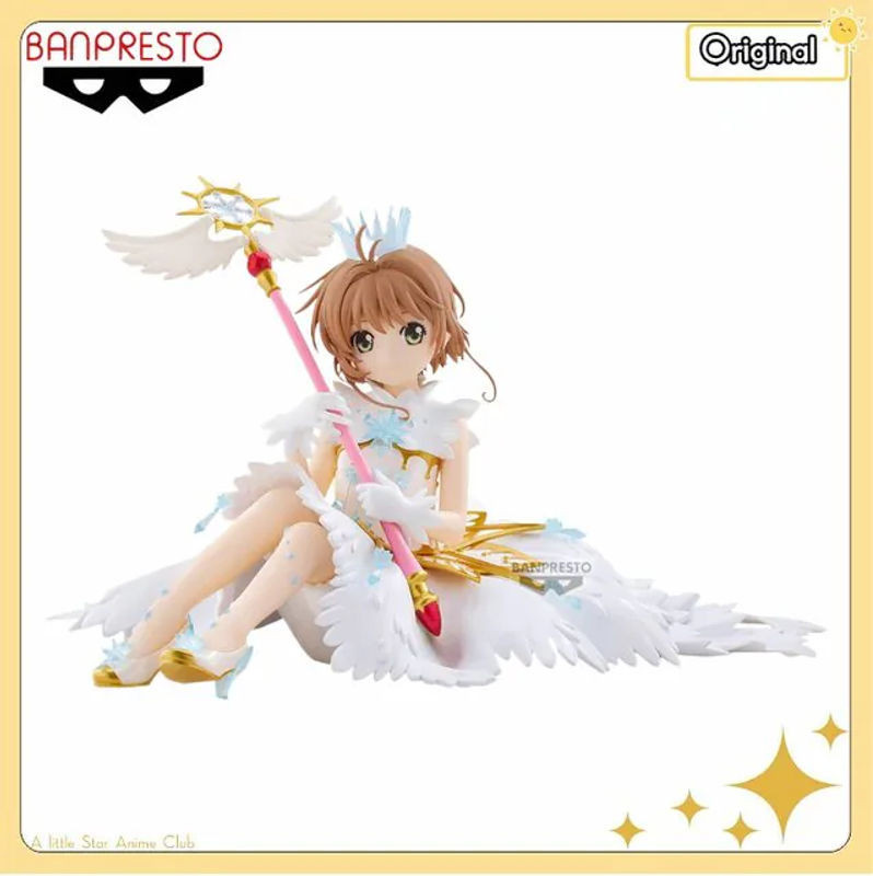 BANDAI BANPRESTO Cardcaptor Sakura Clear Card Kinomoto Sakura Anime Figur in Weiß - Bild 1