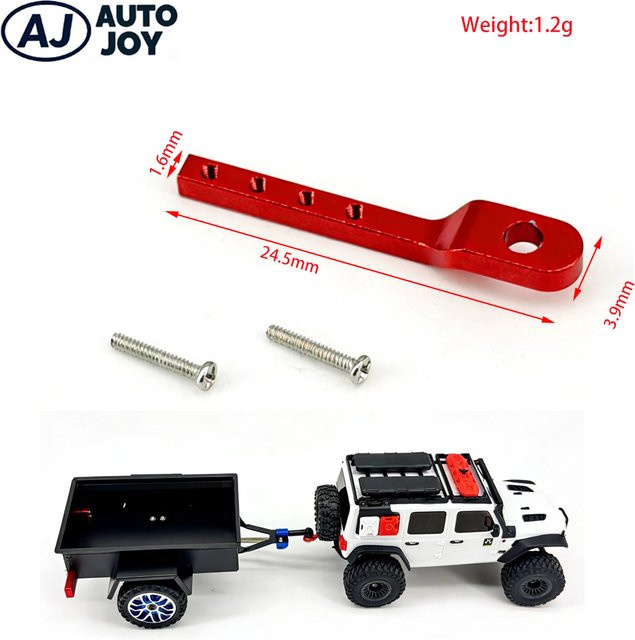 AUTO JOY RC SCX30 Aluminium-Anhängerkupplung, Metall, Zubehör - Bild 1