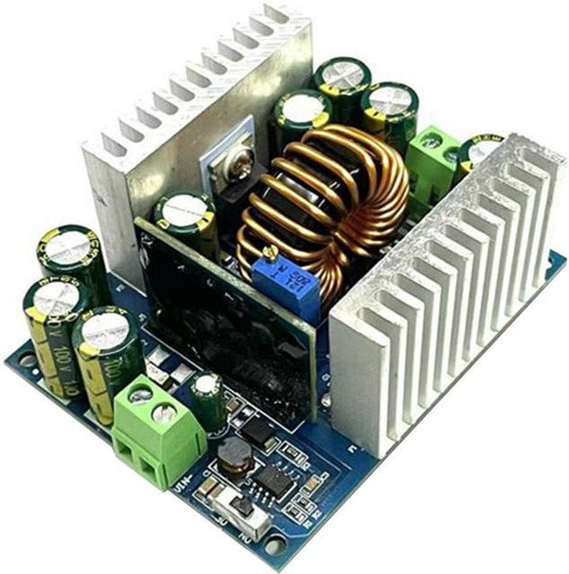 Ziqqucu Einstellbares Step-Down-Spannungsreglermodul 500W CC CV DC 12-95V zu 1,5-90V Konstantstrom-Abwärtswandler - Bild 1