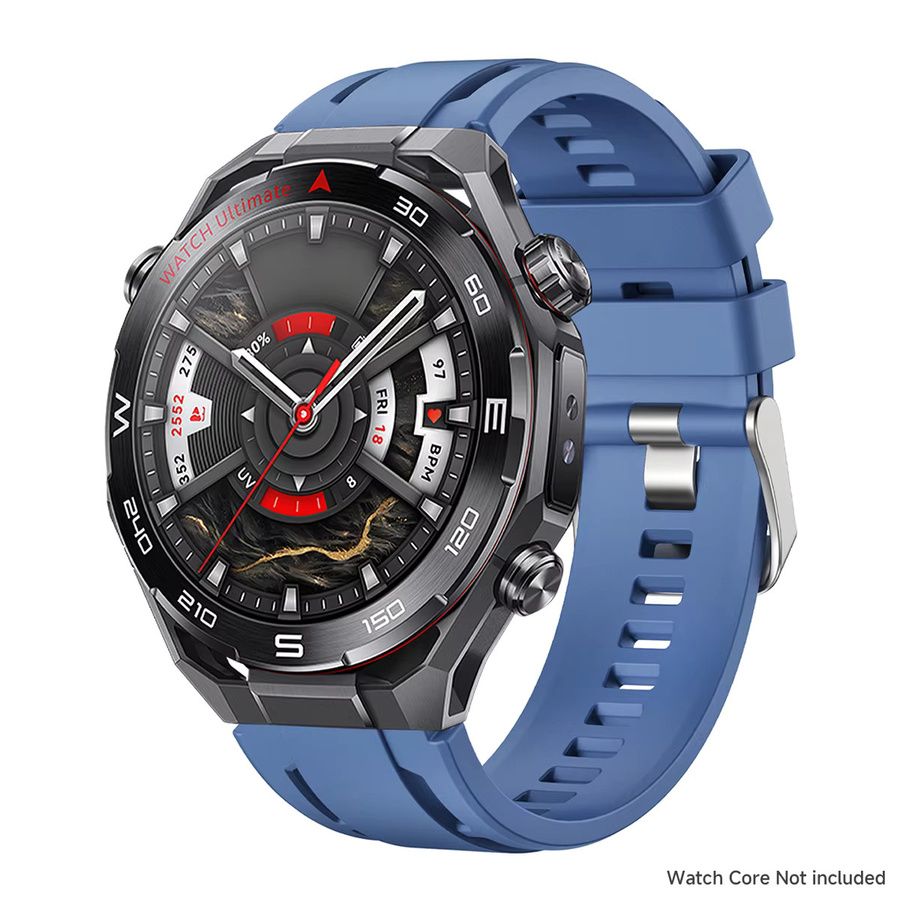 Geekthink Silikonarmband 22 mm Universal für Huawei Watch Ultimate 2, Huawei Watch 5, GT 5 Pro und GT 6 Pro Sportband - Bild 2