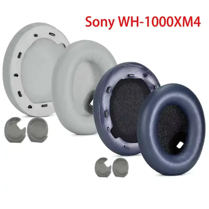 Sony Ersatz-Ohrpolster für WH-1000XM4 Over-Ear Kopfhörer aus Memory-Schaum in Schwarz - Bild 2