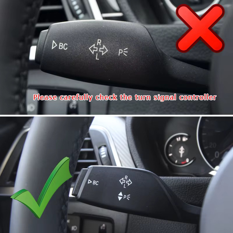 ATDTING Blinker und Scheibenwischermodul Abdeckung Trim in Schwarz für BMW 3 4 5 6 7 8 Serie X4 X6 Z4 M3 M4 M5 M8 - Bild 4