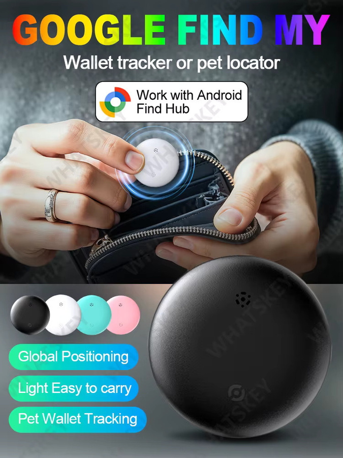 Google Find My GPS Tracker tragbarer Android Standort-Tracker in Weiß - Bild 7