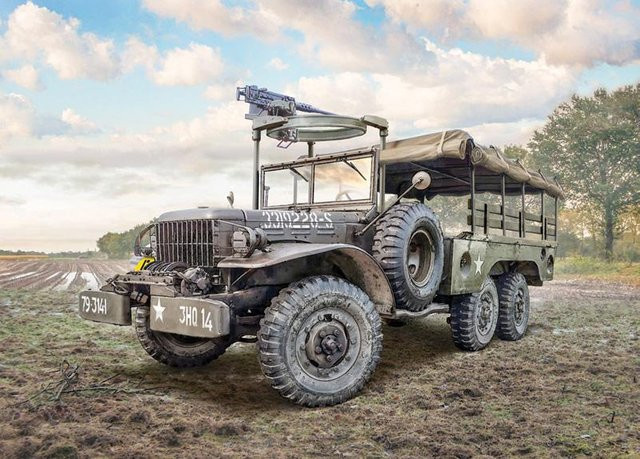 Italeri Dodge WC62 1,5to 6x6 Truck, Fahrzeuge, Grün - Bild 1