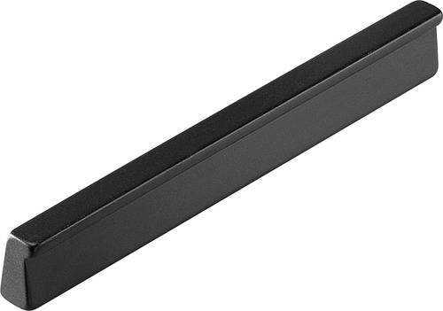 Rohde Leistengriff LG-02.070.01 in Silber matt aus Aluminium, 7 Stück, L x B x H: 85 x 9,7 x 15,5 mm - Bild 1