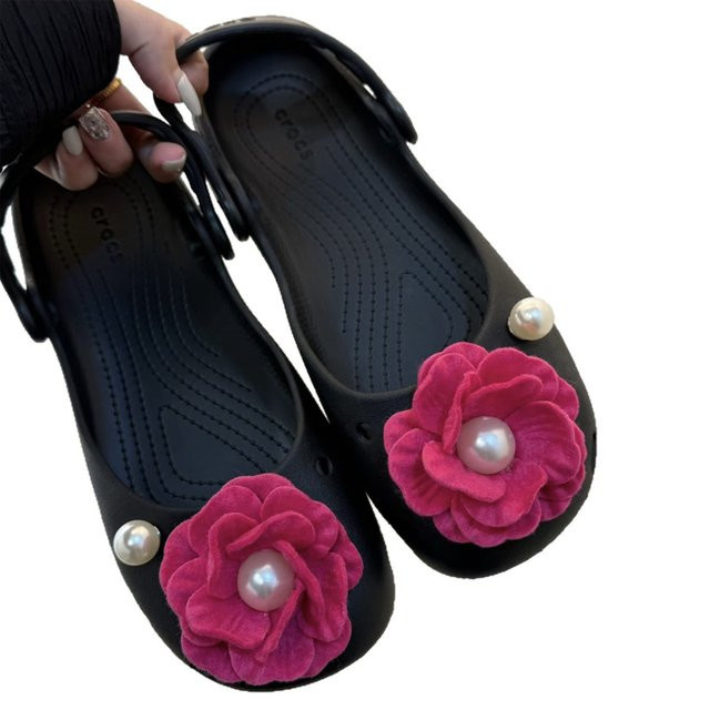 SMATLELF Charms für Damen, Ballettschuh, Blumen, Perlen, Diamant - Bild 1