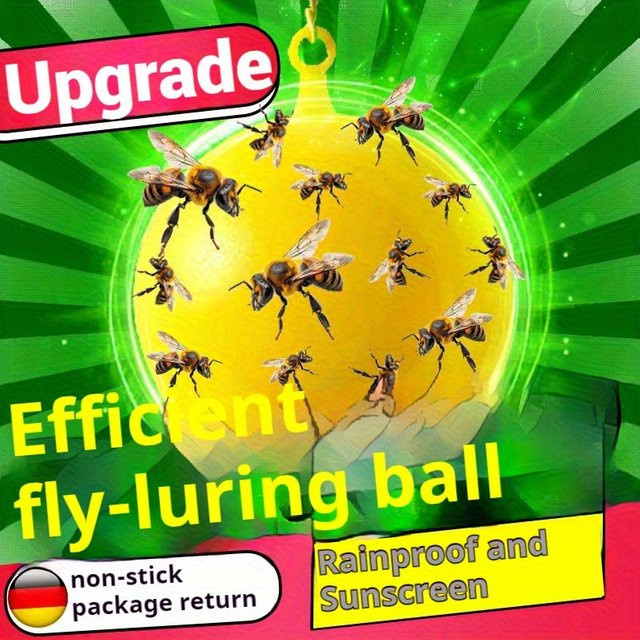 Klebrige flexible Insektenfalle zum Schutz vor Mücken, Fruchtfliegen und Zitrusplagen für deinen Garten - Bild 1