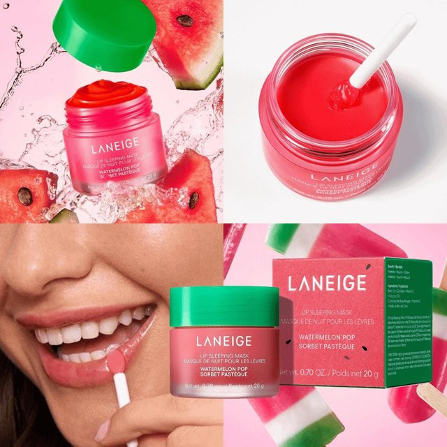 LANEIGE Lippenschlafmaske Watermelon Pop, 20g - Bild 1