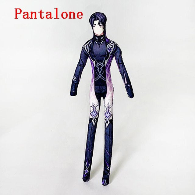 Yiran toy Genshin Impact Lohen / Zandik Der Doktor Il Dottore / Pantalone, Plüschtier, 26cm, ab 18 Jahre - Bild 1