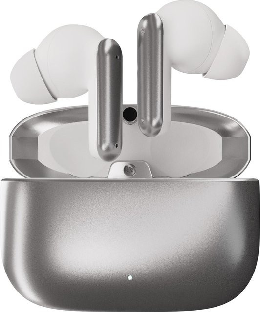 Vivanco Metal Pair Pro TWS In-Ear Kopfhörer mit Noise Cancelling und Bluetooth in Silber - Bild 1