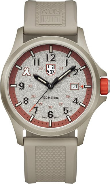Luminox Armbanduhr, Quarz, Edelstahl, 43 mm, Herren, Beige - Bild 1