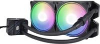 Alphacool Eisbär Pro Aurora 280 CPU Wasserkühlung, AIO Liquid Cooling, Schwarz - Bild 1