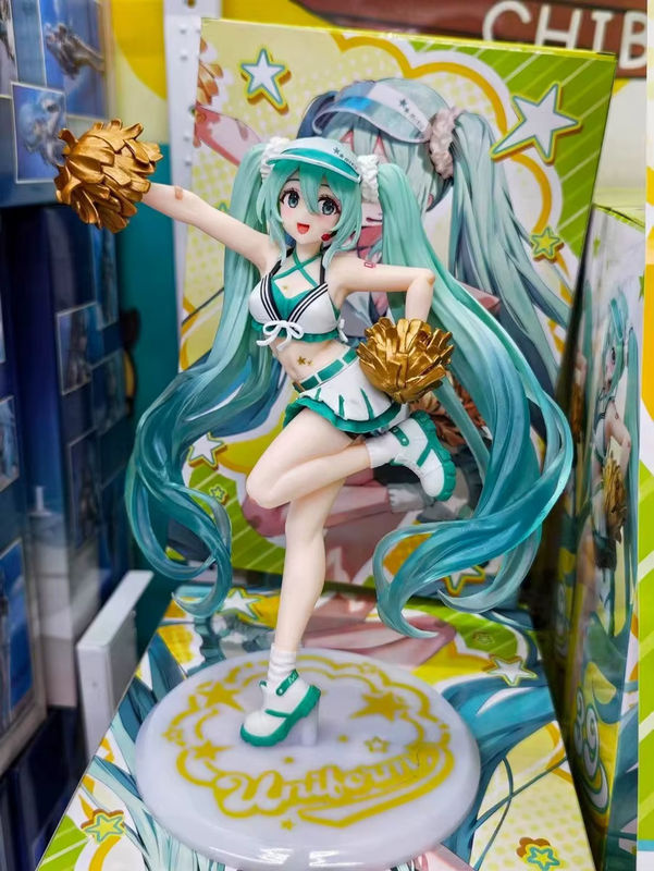 Bandai Hatsune Miku Anime Figur Cheerleader, mehrfarbig, Höhe: 18 cm - Bild 4