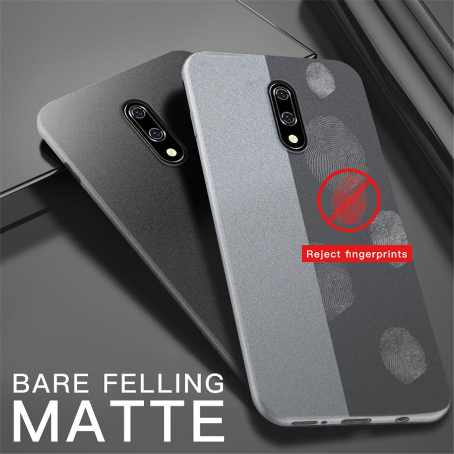 QINUO Silikon Schutzhülle für OnePlus 7 Pro 6T 6 5T 5 3 3T in Grau, Matt und Ultra Dünn - Bild 2